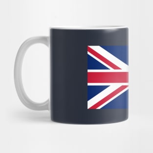 Union Jack - Punk Rock Jacket Button Mug